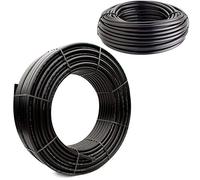 Instalguru Tuyau de raccordement pour jardin en polyéthylène Ø 25 mm 100 m | Système d'irrigation Tuyau d'arrosage Tuyau central