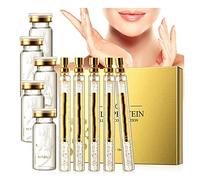 Instalift Kit de levage de fils protéinés solubles coréens et combinaison d'essence nano or, fil de collagène absorbant pour lifting du visage (1 boîte et 5 flacons)