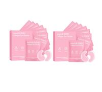 Instalift PDRN & Collagène Lot de 8 paires de coussinets pour les yeux avec collagène et niacinamide, masque hydratant en profondeur contre les rides, les cernes et les yeux gonflés, pour tous les