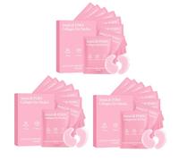 Instalift PDRN & Collagène Lot de 8 paires de coussinets pour les yeux avec collagène et niacinamide, masque hydratant en profondeur contre les rides, les cernes et les yeux gonflés, pour tous les