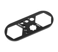 Installateur de course de chaplet de fourche de cycle dense de 33 g avec finition résistante à l ' oxydation et de plusieurs tailles pour les motocyclistes de voyage Outil de réparation de cycle