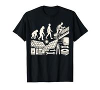 Installateur de Panneaux solaires Evolution Energie renouvelable Travail de Travail T-Shirt
