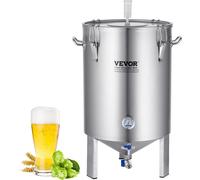Installation de brassage de bière Chaudière en acier inoxydable 60 L Fermenteur de bière, seau de brassage-Fermenteur pour le brassage, accessoire de brassage à domicile avec socle, cuve-suppresseur y