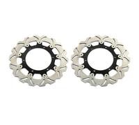 Installation de rotors Disques De Frein Avant Moto pour Yamaha FZ1 pour Fazer FZ 1 2001-2006 300 Mm Ensembles De Disques De Frein Freins à Disque de Moto(Noir)