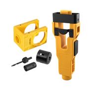 Installation de serrure de porte - Kit de montage professionnel | Ensemble de scie-cloche réglable durable et multifonction pour fenêtres, garage, magasin, entrée, balcon, bibliothèque, armoire