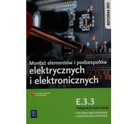 Installation des composants et sous-ensembles électriques et électroniques Manuel du mécatronicien E.3.3