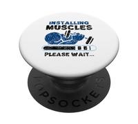 Installation des Muscles Veuillez Attendre la résolution du Nouvel an PopSockets PopGrip Adhésif