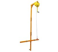 Installation d'un Palan pour Unité Extérieure De Climatisation, d'un Élévateur Et d'un Support De Treuil Autobloquant,5hp Thickened Brackets+25m Winch