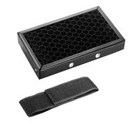 Installation facile - Grille de peigne amovible - Modificateurs de lumière - Compatible avec la plupart des flashs - Accessoires de photographie