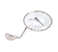 Installation facile - Jauge de température et d'humidité de 100 mm avec liaison en cuivre et verre pour divers environnements - Lecture précise en temps réel - Hygromètre