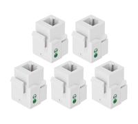 Installation facile par simple encliquetage. Compatible avec les câbles Ethernet Cat6/Cat5e. Conforme à la norme Catégorie 6. Coupleur RJ45