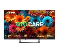 [Installation gratuite] METZ 55MQF7500Z QLED Smart TV 55 pouces, HDR10+, Dolby Vision & Atmos, MEMC, VRR, faible émission de lumière bleue, Google TV, Googlecast, Tuner DVB-T/T2/C/S/S2