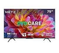 [Installation gratuite]Metz TV Google UHD 75MUF7000Z avec Dolby Vision, HDR10, Dolby Audio, fonction 'Find My Remote', Triple Tuner et CI+ - 75 pouces