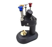 Installation précise des aiguilles de montre - Outil essentiel d'horloger - Presseur à 4 broches avec buse en métal pour réparation de montres professionnelles