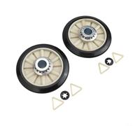 Installation sans effort des 2 rouleaux de support de tambour arrière de sèche-linge 349241T compatibles avec les modèles populaires pour Kenmore/pour les unités