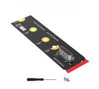 Installation sans outil NVME vers SFF 8612 Adaptateur interfacé pour centres de données professionnels Dissipation efficace de la chaleur Lien de stockage de centre de données