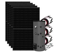 Installation solaire 2,25 kWc Full Black + chaudière Fothermo 200 L pour le t...