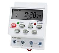 Installation sur Rail Din KG316TJ, interrupteur horaire numérique Programmable sur 7 jours, contrôle de minuterie de relais AC 220V 230V
