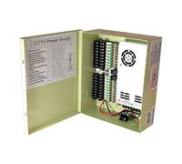 InstallerCCTV Boîte d'alimentation distribuée pour caméra de sécurité 18 sorties 29 A 12 V CC