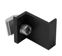 Installez facilement vos panneaux solaires avec une extrémité en alliage d'aluminium fiable et des pinces moyennes dès aujourd'hui (4 pinces d'extrémité de 40 mm)