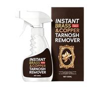 Instant Brass Tarnish Remover Spray, For Brass,Aluminum & Metal Decor (1PC)