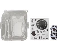 Instant Camera Case Kit autocollant bandoulière protection durable pour Instax Mini 12 motif vache