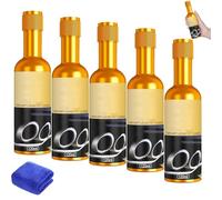 Instant Car Exhaust Handy Cleaner, Catalytic Converter Cleaner, Exhaust Pipe Carbon Removal Cleaners, Three Way Remover Fuel Treatment Engine (5Pcs)