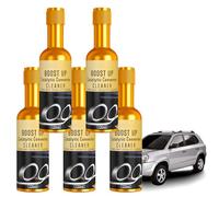 Instant Car Exhaust Handy Cleaner, Catalytic Converter & Fuel System Cleaner, Exhaust Pipe Carbon Removal Engine Carbon Cleaners, 120ML for All Vehicles (5 Pcs)