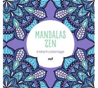 Instant coloriage - Mandalas zen 80 coloriages et 3 marque-pages - Collectif - Merci Les Livres - broché - Livre-jeu