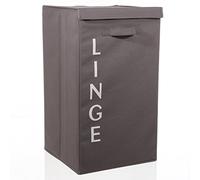 INSTANT D O Panier à Linge Imprimé - Taupe