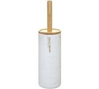 Instant d'O - Brosse WC effet marbré Lea - Blanc - Lea Blanc G