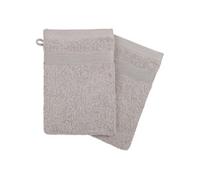 Atmosphera Gants en coton Lot de 2 15 x 21 cm 450 g/m² Taupe