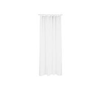 Rideau de douche 180x200 cm, banc coton, 5Five Blanc