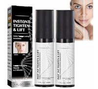 Instant Face Lift Cream,Instant Lift,Neck Eye Tightening Lifting Serum,Anti-aging Face Cream For Tightener Skin,Fine Lines & Wrinkles Within 2 Minutes,Lifting Loose Sagging Skin,for All Skin (2PC)