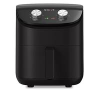 Instant Friteuse à Air Compact 3.8L, Repas Sains sans Huile, Température Réglable, Minuterie, Noir - 1500W