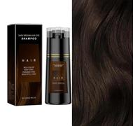 Instant Hair Dye Shampoo, Natural Plant Hair Dye Shampoo, Herbal Coloring Shampoo, Long Lasting Hair Color Shampoo For Women & Men (Brown)