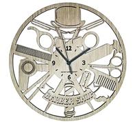 Instant Karma Clocks | Barber Shop | Horloge Murale pour Salon de Beauté Coiffeuse | Salon de Coiffure | Homme Femme