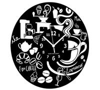Instant Karma Clocks | Horloge Murale | Café Espresso | Café | Barman | Torréfaction | Pâtisserie | Restaurant | Idée Cadeau