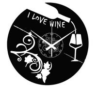 Instant Karma Clocks Horloge Murale Disque en Vinyle Enotec Bière Restaurant