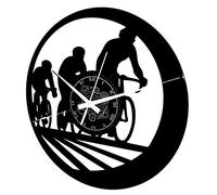 Instant Karma Clocks Horloge Murale en Vinyle Idée Cadeau Sport Vélo Tour de France Cyclisme d'Italie Vintage Handmade