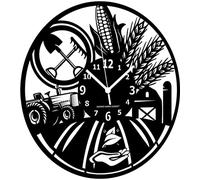 Instant Karma Clocks | Horloge Murale | Ferme | Paysan | Agriculteur | Tracteur | Farming | Cultivateur | Idée Cadeau