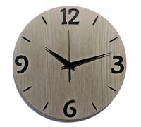 Instant Karma Clocks Horloge Murale | Moderne | Minimal | Silencieux | Décor Maison Studio Chambre Cuisine Salle | Idée Cadeau (Ormo M3, 30 cm)