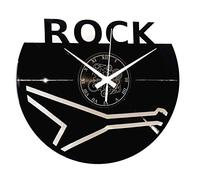 Instant Karma Clocks | Horloge Murale Rock en Disque Vinyle Musical | Mécanisme à Quartz Silencieux | Idée Cadeau pour Cuisine, Chambre, Salon