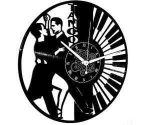 Instant Karma Clocks Horloge Murale Tango Paire Ballerines pour Danse, Couples Salle de Bal Walzer Danseuse Ballet