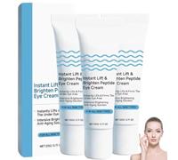 Instant Lift & Brighten Peptide Eye Serum, 20 g Crème Anti Cernes Et Rides Instantané, Anti Cerne Homme Et Femme, Anti Poche Sous Les Yeux, Gel Liftant Instantané, Removes Bags, Dark Circles (3PC)