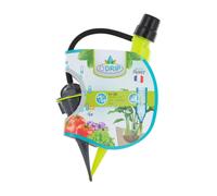 INSTANT NATURE-Arrosage à pied goutteur vert Odrip - Les 4+1 pièces