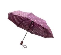 INSTANT NATURE-Parapluie lorient bordeaux en acier et polyester