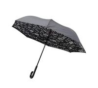 INSTANT NATURE-Parapluie paris gris en acier et polyester
