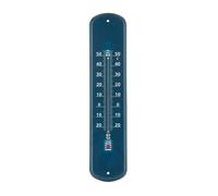 INSTANT NATURE-Thermomètre d’extérieur en métal bleu marine Instant nature - 25 cm