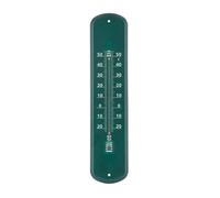 INSTANT NATURE-Thermomètre d’extérieur en métal vert Instant nature - 25 cm